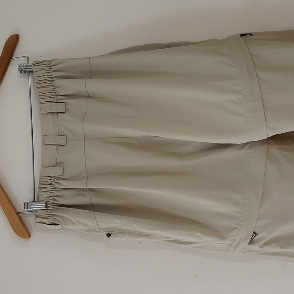 White Sierra Women Convertible Hiking Pants, Stone Color, Size M - Picture 6 of 13